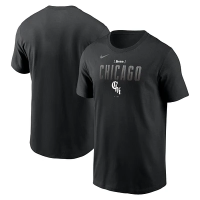 T-shirt Nike City Connect noir pour homme des Chicago White Sox