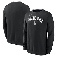 Sweat-shirt à enfiler Nike Chicago White Sox Classic Fleece Performance pour homme, noir