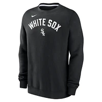 Sweat-shirt à enfiler Nike Chicago White Sox Classic Fleece Performance pour homme, noir