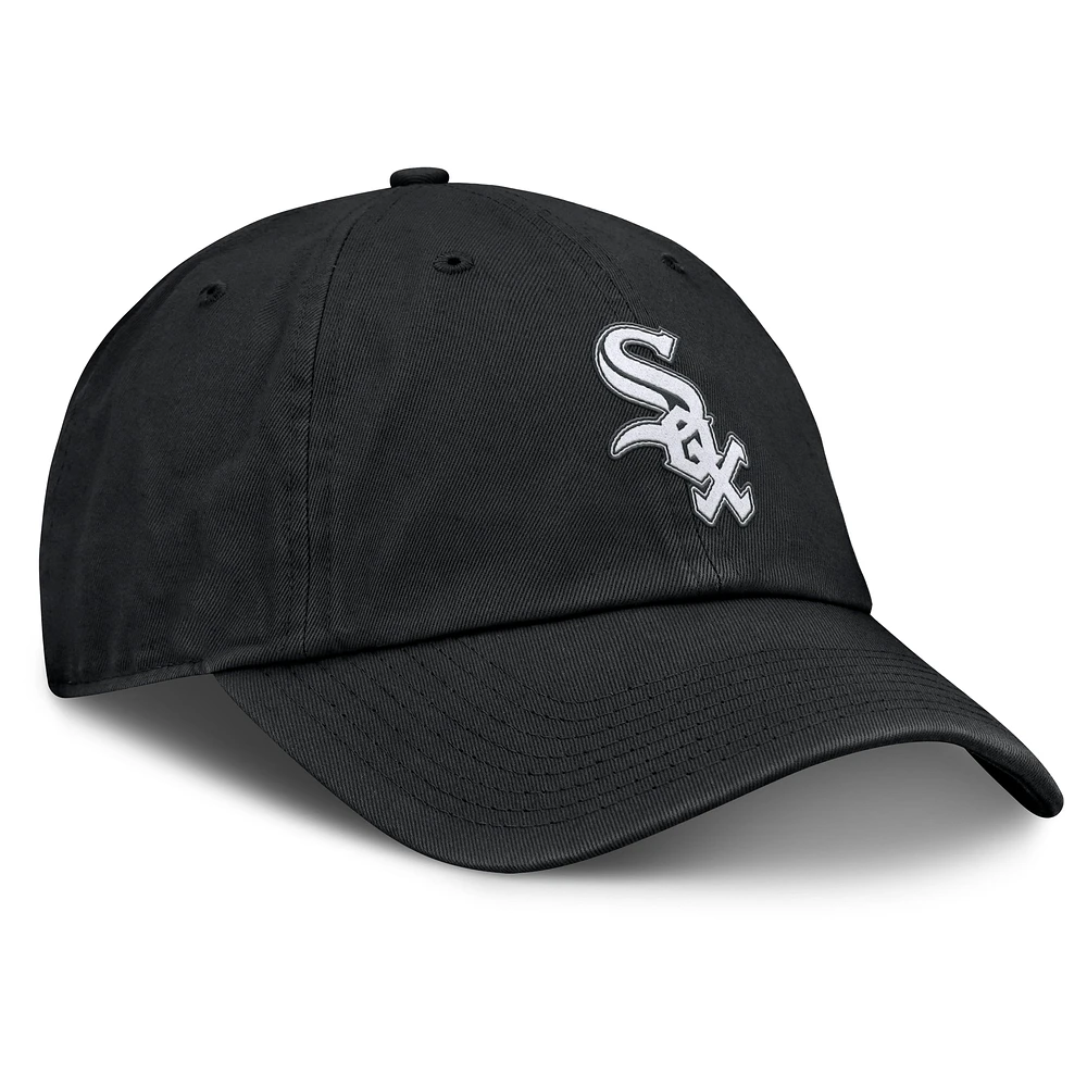 Men's Nike Black Chicago White Sox Club Adjustable Hat