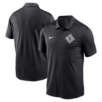 Men's Nike Black Chicago White Sox Diamond Icon Franchise Performance Polo