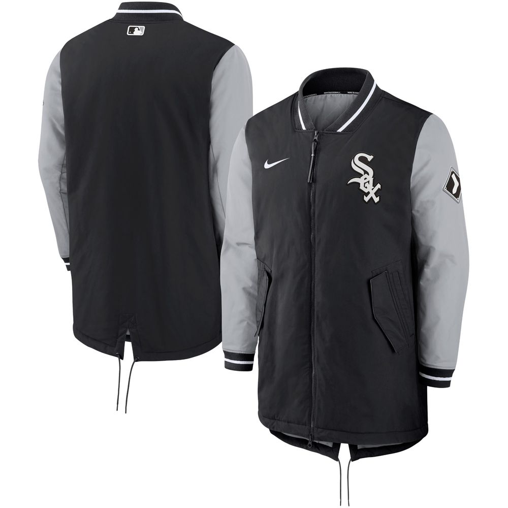 Men's Nike Black Chicago White Sox Dugout Performance Full-Zip Jacket