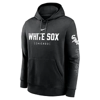 Men's Nike Black Chicago White Sox Fashion Club Pullover Hoodie