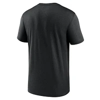 T-shirt Nike Performance Knockout Legend Chicago White Sox pour homme, noir