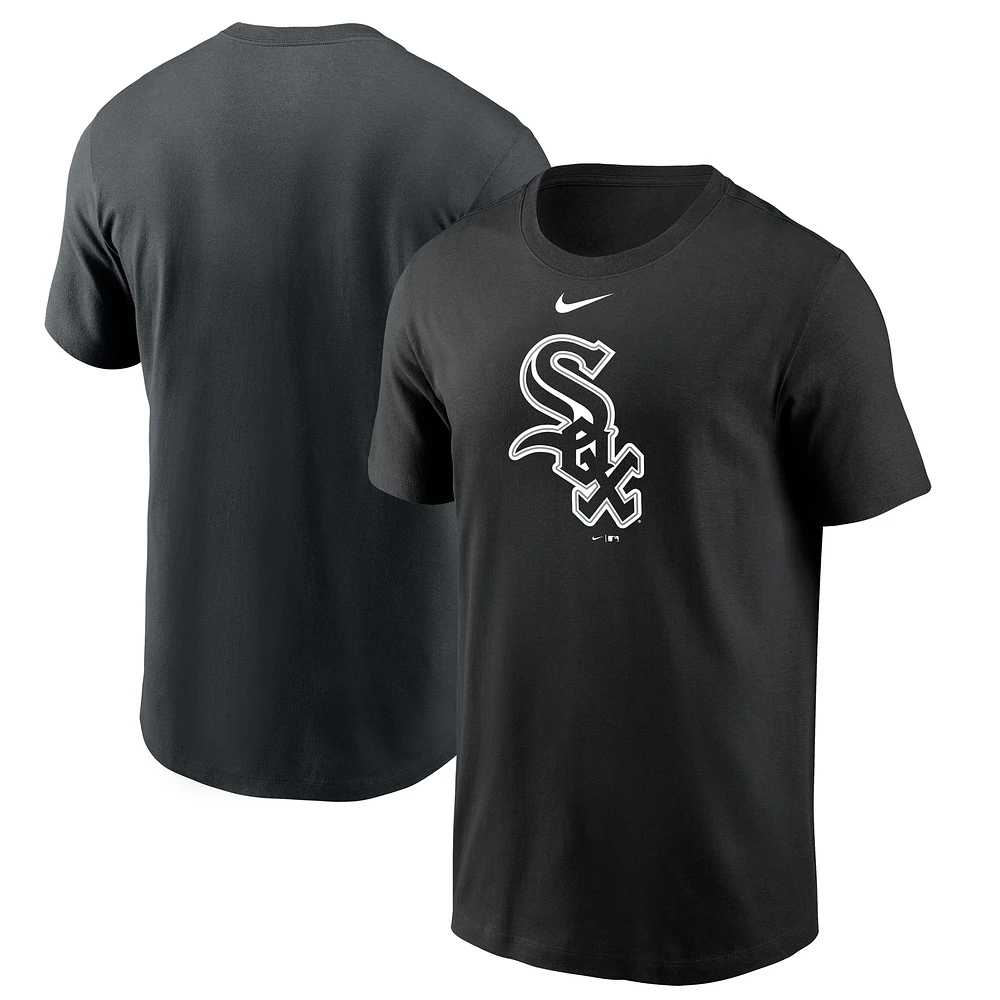 T-shirt Nike noir avec logo Chicago White Sox pour homme