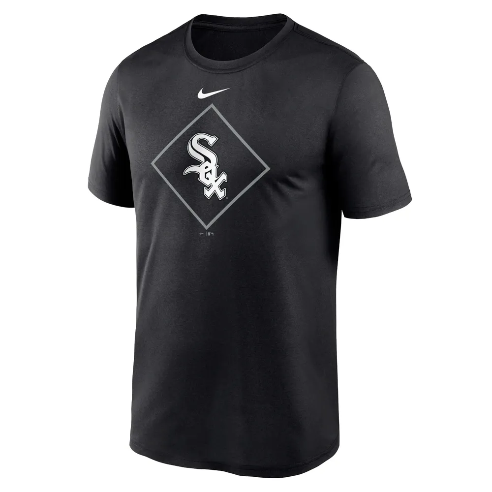 T-shirt Nike Legend Icon Performance pour hommes, noir, Chicago White Sox