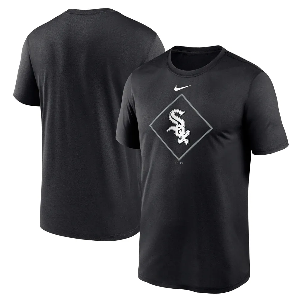 T-shirt Nike Legend Icon Performance pour hommes, noir, Chicago White Sox