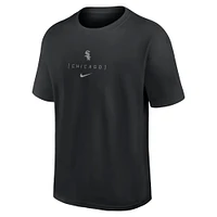 T-shirt Nike Max 90 noir pour homme des Chicago White Sox