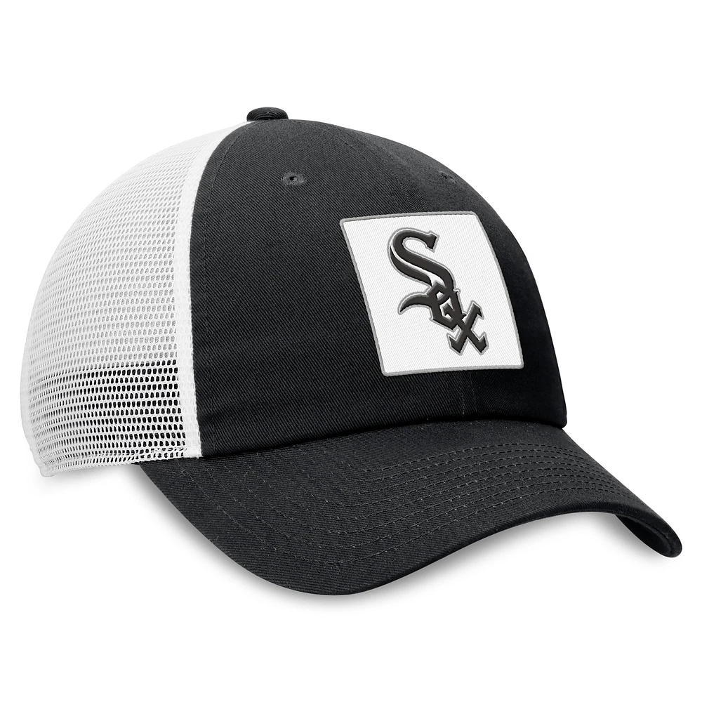 Men's Nike  Black Chicago White Sox Rise Adjustable Trucker Hat