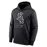 Men's Nike Black Chicago White Sox Season Pattern Pullover Hoodie