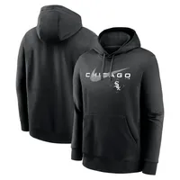 Men's Nike Black Chicago White Sox Swoosh NeighborHOOD Pullover Hoodie