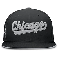 Men's Nike Black Chicago White Sox True Performance Fitted Hat