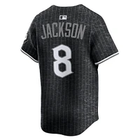 Men's Nike Bo Jackson Black Chicago White Sox City Connect Limited Jersey