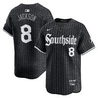 Men's Nike Bo Jackson Black Chicago White Sox City Connect Retired Player Jersey