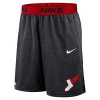 Short en tricot Nike anthracite/rouge Chicago White Sox 2025 City Connect Authentic Collection pour homme