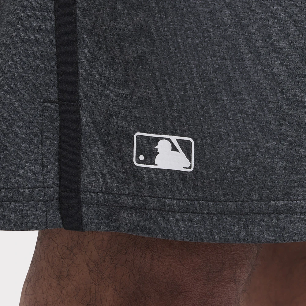 Short en tricot Nike anthracite/rouge Chicago White Sox 2025 City Connect Authentic Collection pour homme
