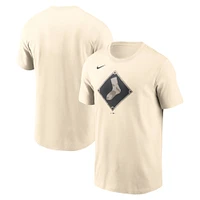 T-shirt Nike crème à logo camouflage Chicago White Sox pour homme
