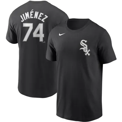 Eloy Jimenez Autographed Chicago White Sox Nike Alternate Black