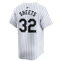 Maillot Nike Gavin Sheets pour homme, blanc, Chicago White Sox Home Limited, joueur limité