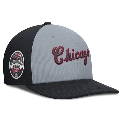 Men's Nike Gray/Navy Chicago White Sox Pro Performance Snapback Hat