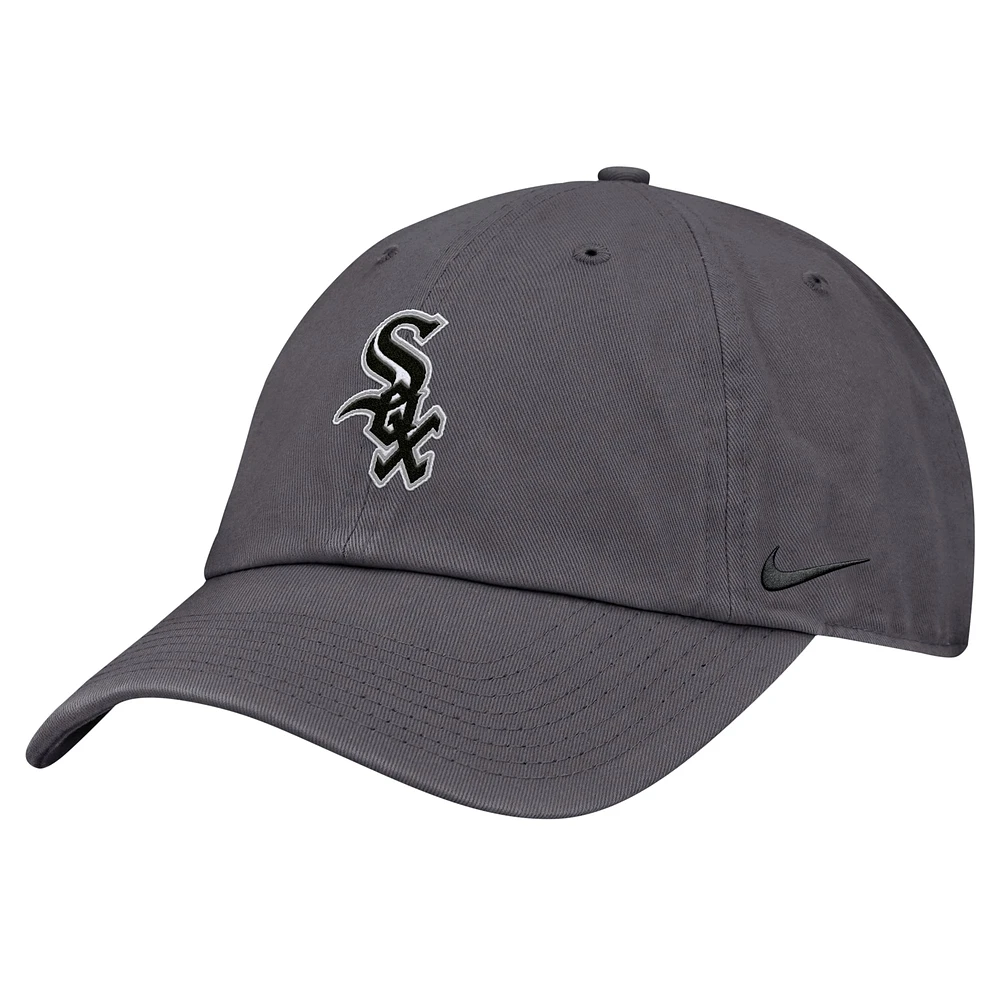 Casquette ajustable Nike grise Chicago White Sox Club pour homme