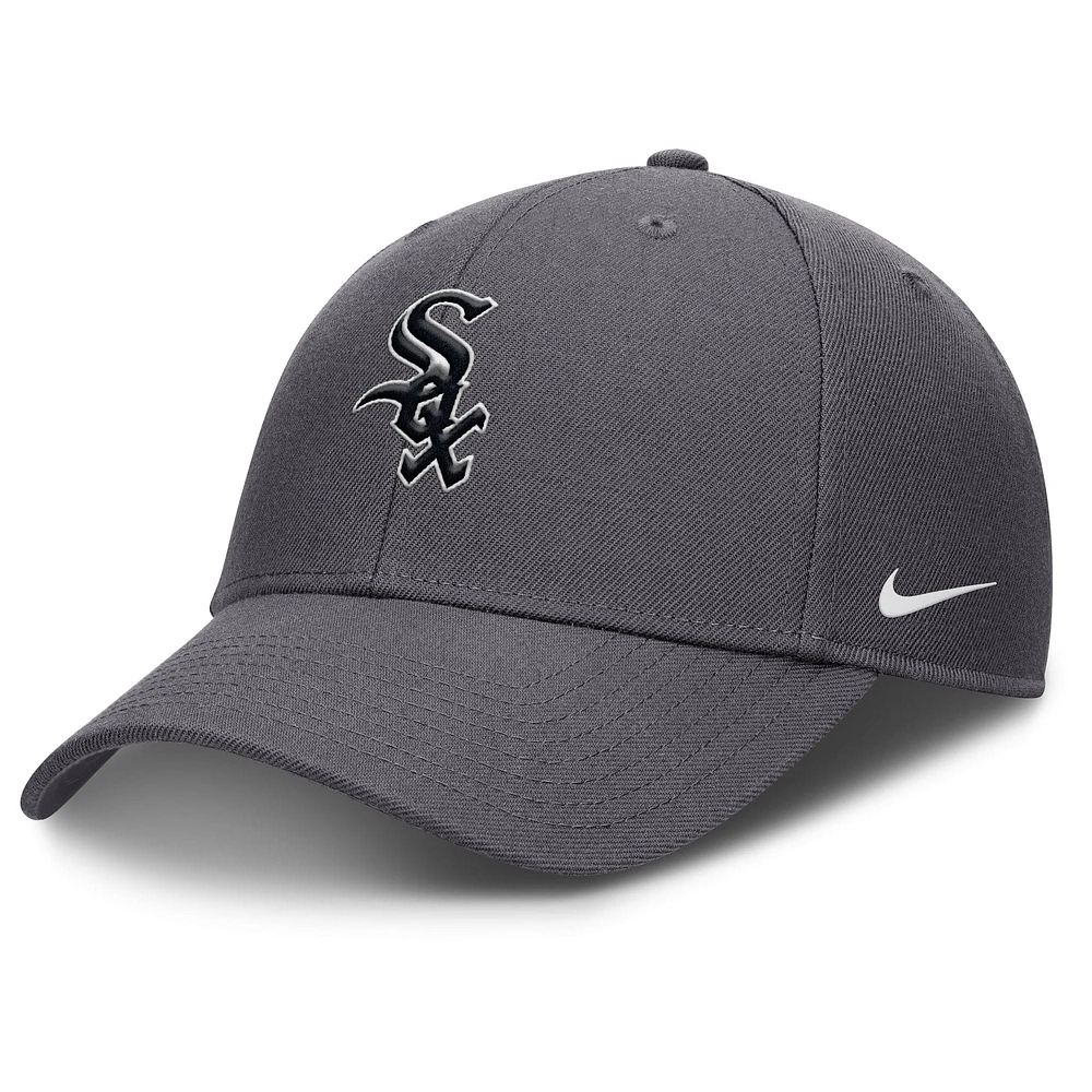 Casquette ajustable Nike Chicago White Sox Club Performance pour homme, grise