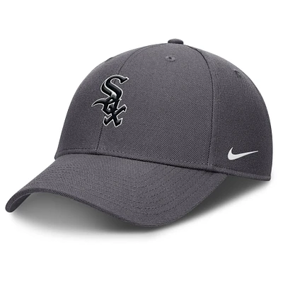 Men's Nike  Gray Chicago White Sox Club Performance Adjustable Hat