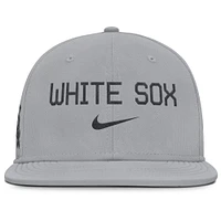 Men's Nike Gray Chicago White Sox True Performance Fitted Hat