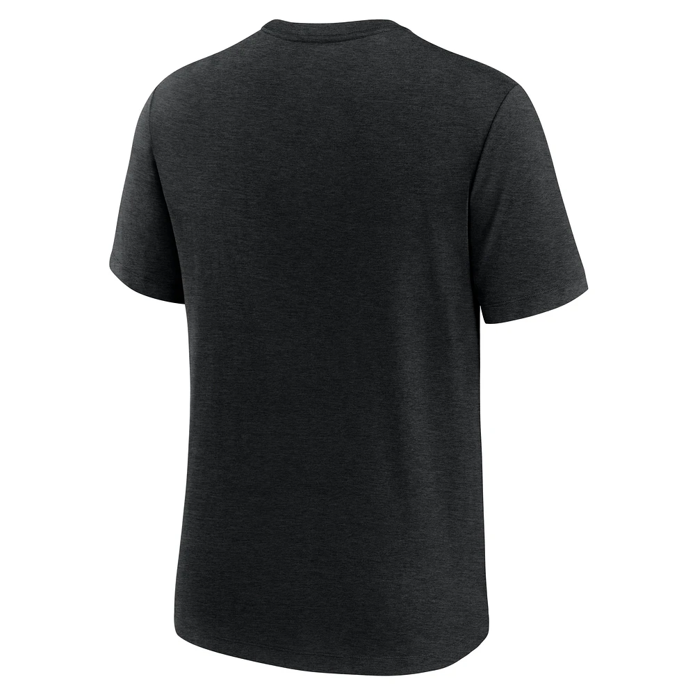 Men's Nike  Heather Black Chicago White Sox 2025 City Connect Tri-Blend T-Shirt