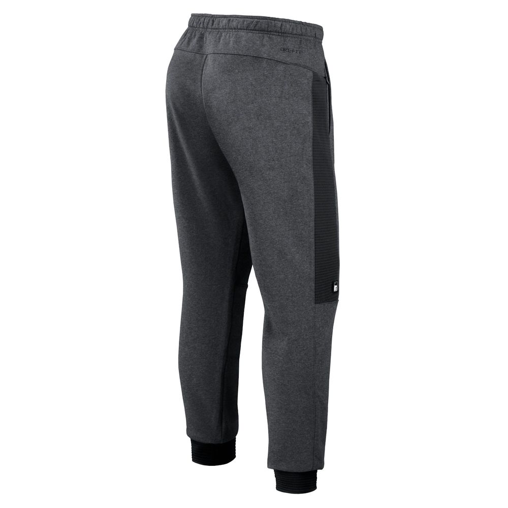 Men's Nike Heathered Gray/Black Chicago White Sox Authentic Collection Flux Performance Jogger Pants
