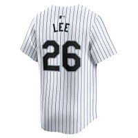 Men's Nike Korey Lee White Chicago Sox Home Limited Player Jersey