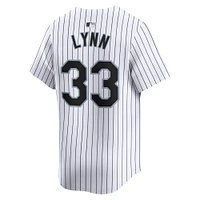 Men's Nike Lance Lynn White Chicago Sox Home Limited Player Jersey