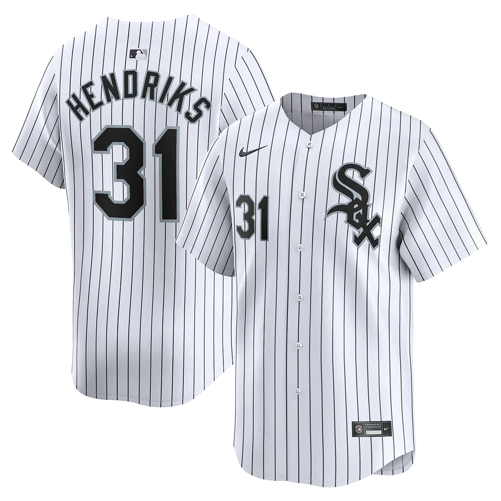 Maillot de joueur Nike Liam Hendriks blanc Chicago White Sox Home Limited pour homme