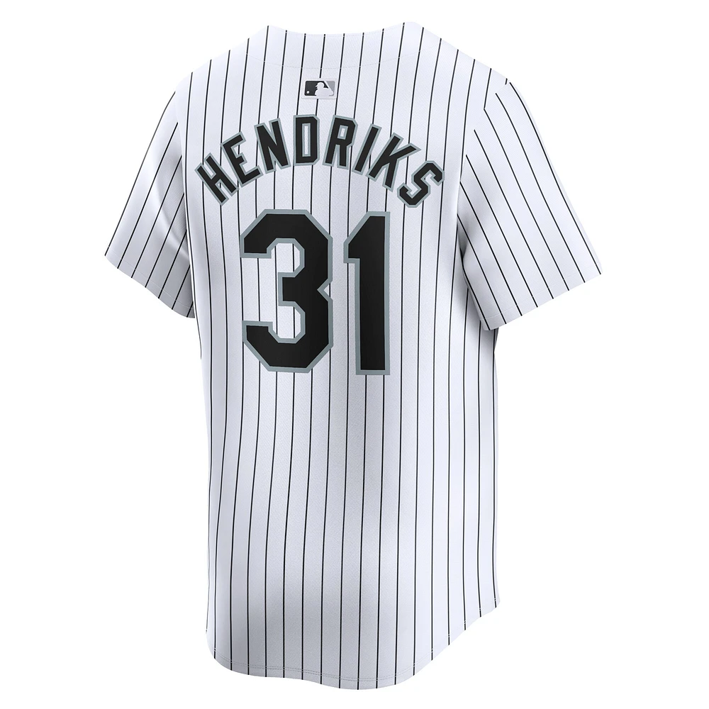 Maillot de joueur Nike Liam Hendriks blanc Chicago White Sox Home Limited pour homme