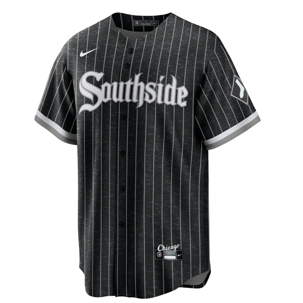 Nike Men's Chicago White Sox Black City Connect Replica Jersey