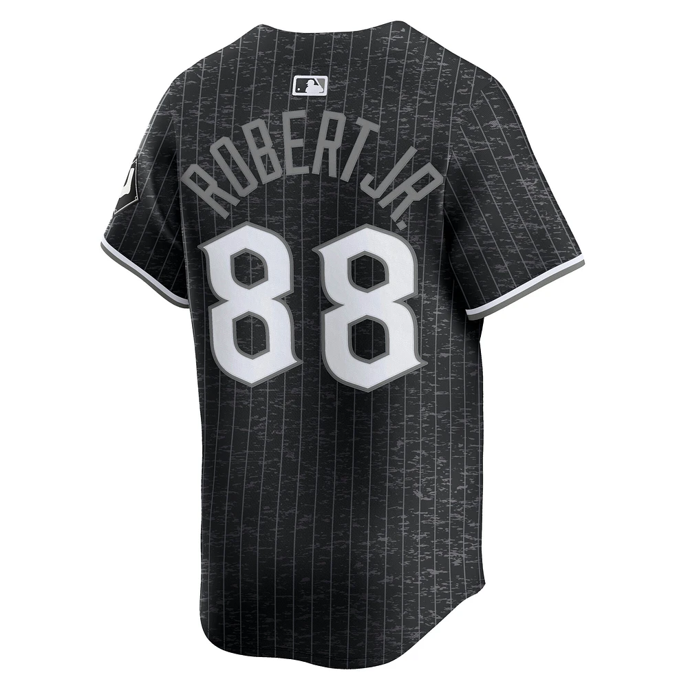 Men's Nike Luis Robert Jr. Black Chicago White Sox City Connect Limited Jersey