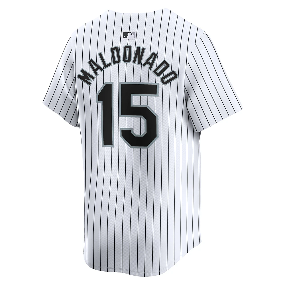 Men's Nike Martín Maldonado White Chicago Sox Home Limited Player Jersey