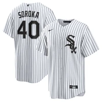 Men's Nike Michael Soroka White Chicago Sox Home Replica Jersey