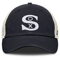 Men's Nike Navy/Natural Chicago White Sox Cooperstown Collection Club Trucker Adjustable Hat