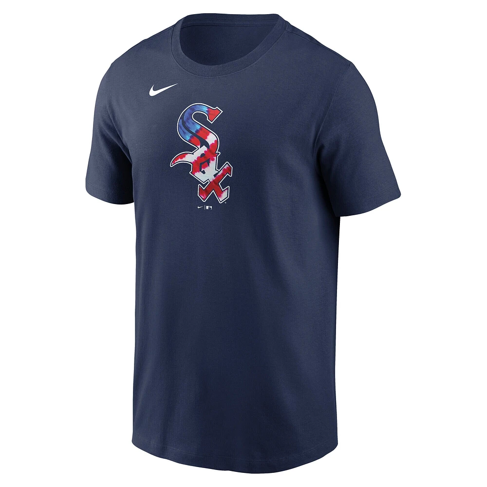 T-shirt Nike Americana bleu marine pour homme, Chicago White Sox
