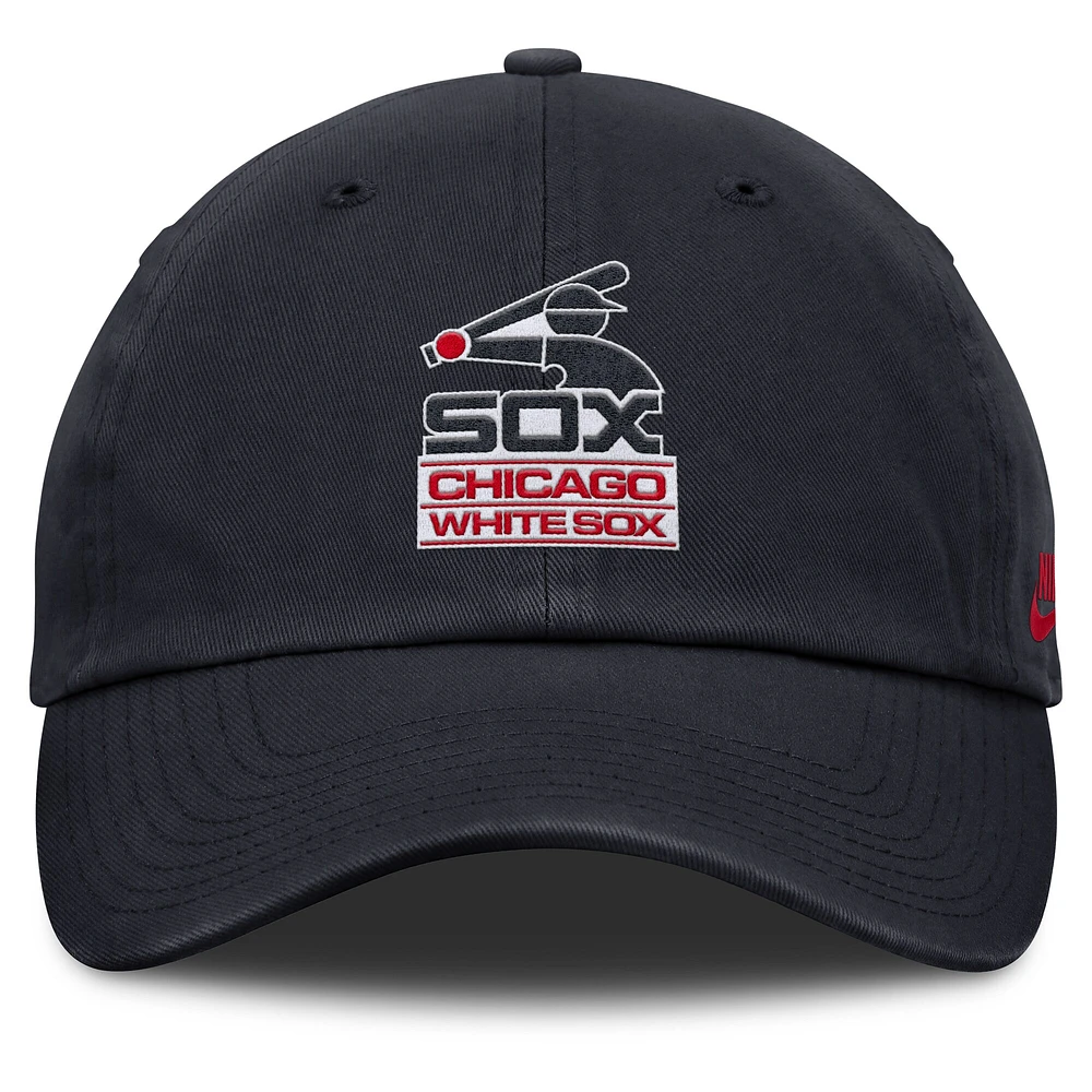 Casquette ajustable Nike bleu marine Chicago White Sox Club pour homme
