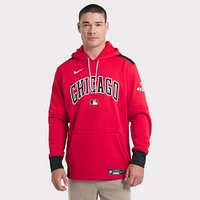 Sweat à capuche Nike Performance authentique Chicago White Sox 2025 City Connect pour homme, rouge/noir