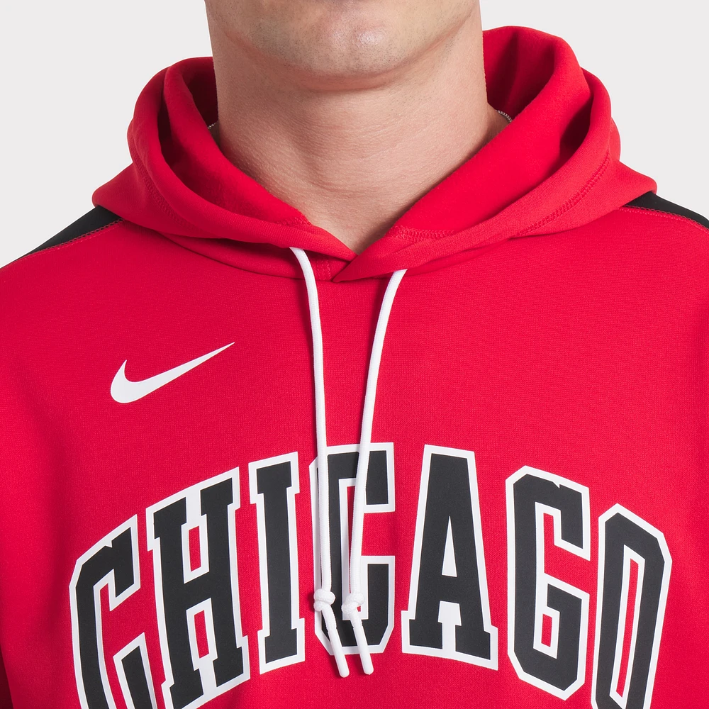 Sweat à capuche Nike Performance authentique Chicago White Sox 2025 City Connect pour homme, rouge/noir
