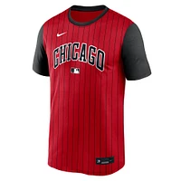 Men's Nike Red/Black Chicago White Sox 2025 City Connect Authentic Collection Velocity Performance T-Shirt