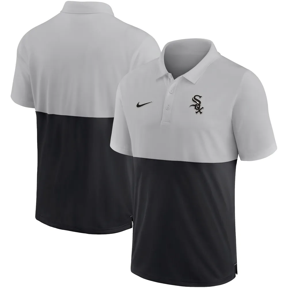 Nike Men's San Francisco Giants Black Logo Franchise Polo T-Shirt