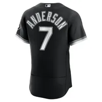 Maillot de joueur authentique alternatif Nike Tim Anderson pour homme, noir, Chicago White Sox