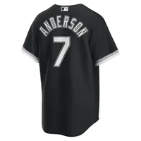 Maillot de joueur alternatif réplique Nike Tim Anderson noir des Chicago White Sox pour homme