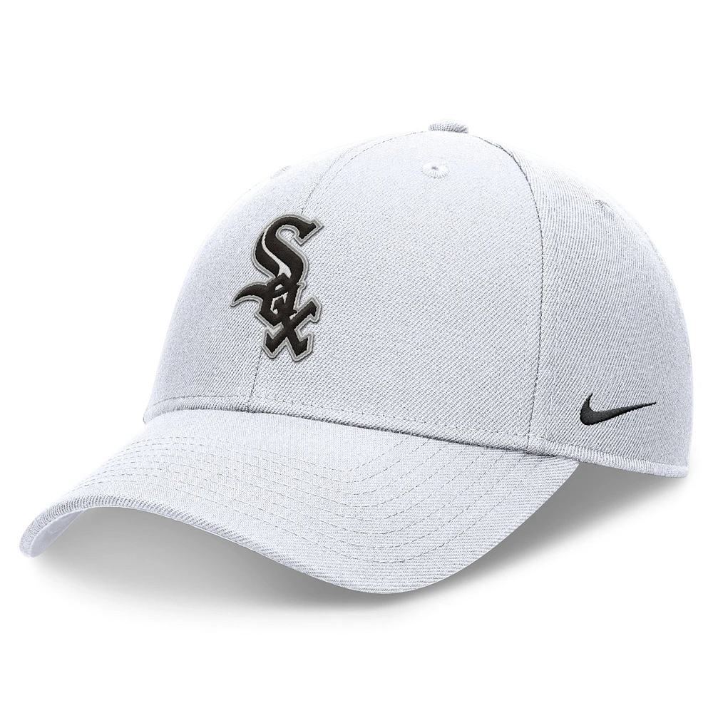 Men's Nike White Chicago White Sox Club Performance Adjustable Hat