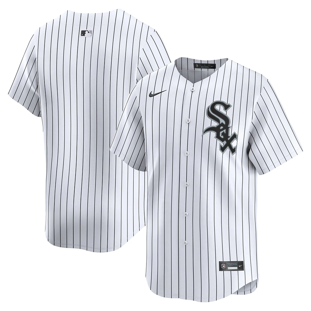 Maillot Nike Chicago White Sox Domicile Limited pour Homme Blanc
