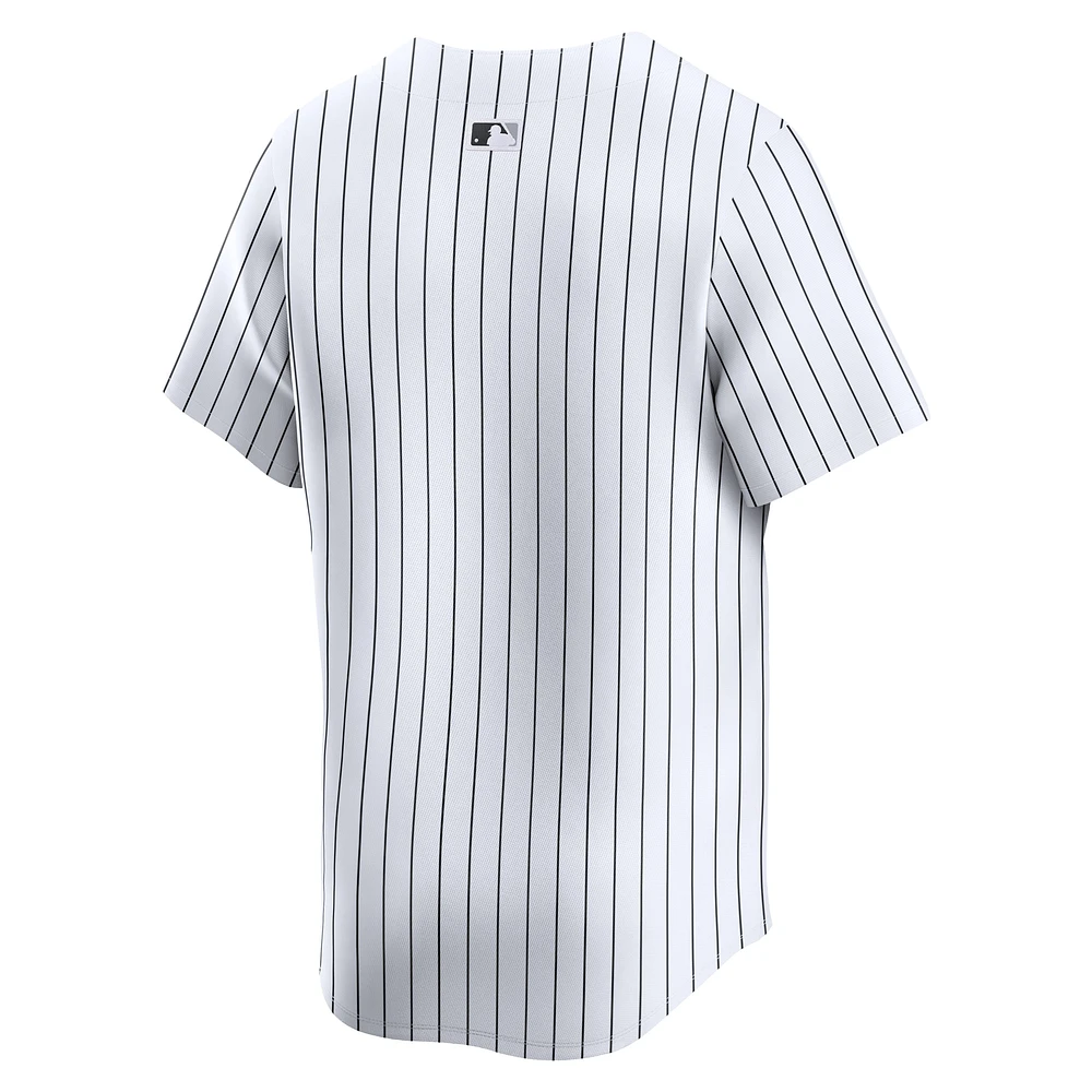 Maillot Nike Chicago White Sox Domicile Limited pour Homme Blanc